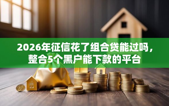 2026年征信花了组合贷能过吗，整合5个黑户能下款的平台