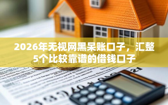 2026年无视网黑呆账口子，汇整5个比较靠谱的借钱口子