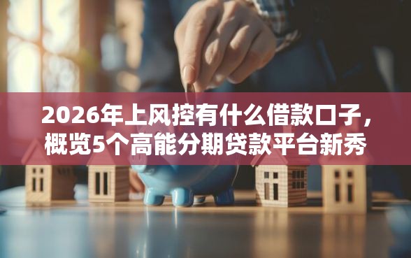 2026年上风控有什么借款口子，概览5个高能分期贷款平台新秀