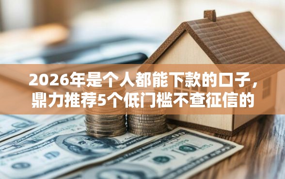 2026年是个人都能下款的口子，鼎力推荐5个低门槛不查征信的软件