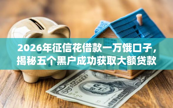 2026年征信花借款一万饿口子，揭秘五个黑户成功获取大额贷款的app