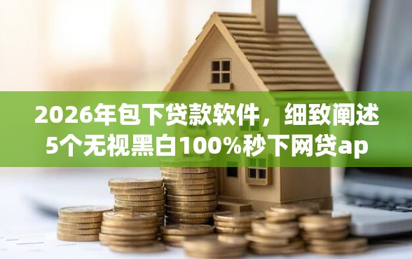 2026年包下贷款软件，细致阐述5个无视黑白100%秒下网贷app
