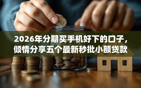 2026年分期买手机好下的口子，倾情分享五个最新秒批小额贷款app
