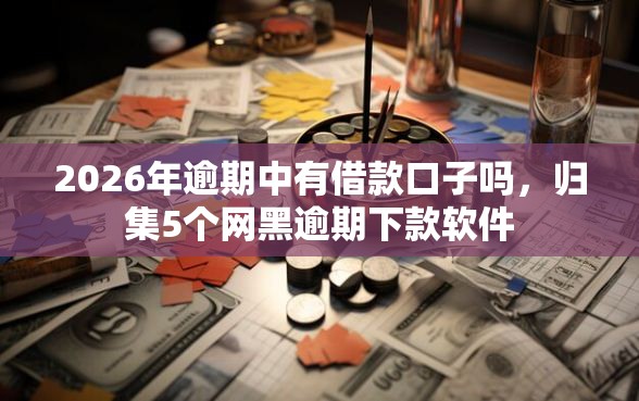 2026年逾期中有借款口子吗，归集5个网黑逾期下款软件