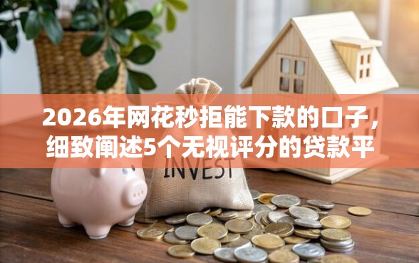 2026年网花秒拒能下款的口子，细致阐述5个无视评分的贷款平台
