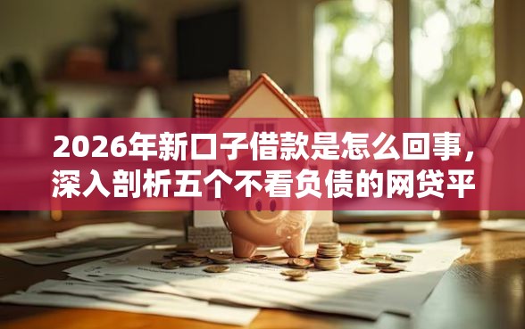 2026年新口子借款是怎么回事，深入剖析五个不看负债的网贷平台
