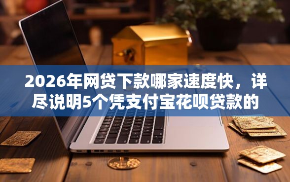 2026年网贷下款哪家速度快，详尽说明5个凭支付宝花呗贷款的口子
