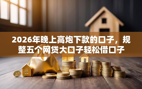 2026年晚上高炮下款的口子，规整五个网贷大口子轻松借口子