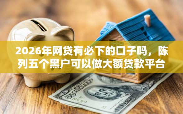 2026年网贷有必下的口子吗，陈列五个黑户可以做大额贷款平台
