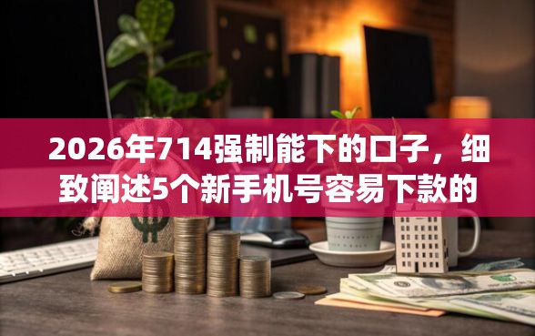 2026年714强制能下的口子，细致阐述5个新手机号容易下款的app