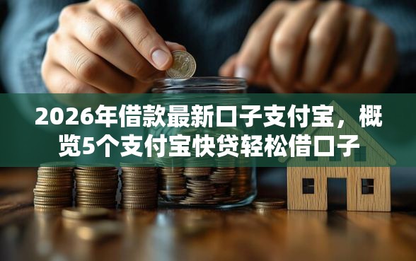 2026年借款最新口子支付宝，概览5个支付宝快贷轻松借口子