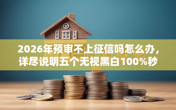 2026年预审不上征信吗怎么办，详尽说明五个无视黑白100%秒下网贷小额夜间口子