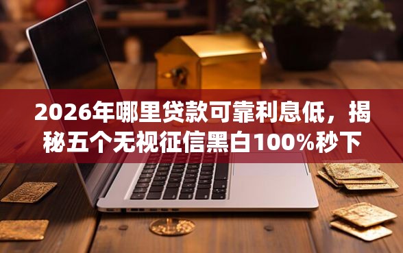 2026年哪里贷款可靠利息低，揭秘五个无视征信黑白100%秒下app