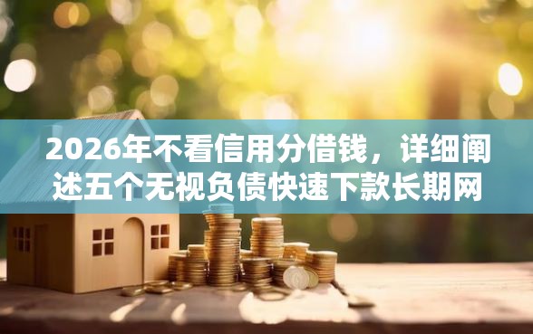 2026年不看信用分借钱，详细阐述五个无视负债快速下款长期网贷的软件