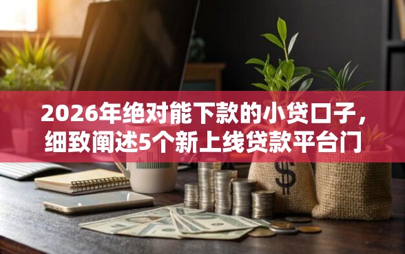 2026年绝对能下款的小贷口子，细致阐述5个新上线贷款平台门槛低口子