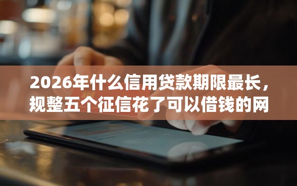 2026年什么信用贷款期限最长,规整五个征信花了可以借钱的网贷app 2026年什么信用贷款期限最长,规整五个征信花了可以借钱的网贷app