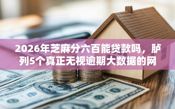 2026年芝麻分六百能贷款吗，胪列5个真正无视逾期大数据的网贷口子