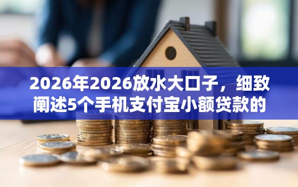 2026年2026放水大口子,细致阐述5个手机支付宝小额贷款的平台 2026年2026放水大口子,细致阐述5个手机支付宝小额贷款的平台