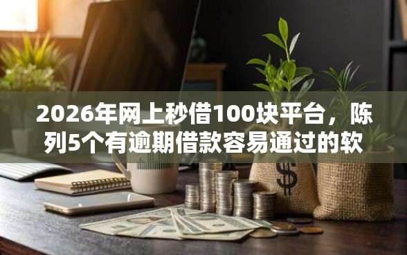 2026年网上秒借100块平台，陈列5个有逾期借款容易通过的软件