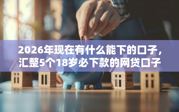 2026年现在有什么能下的口子，汇整5个18岁必下款的网贷口子