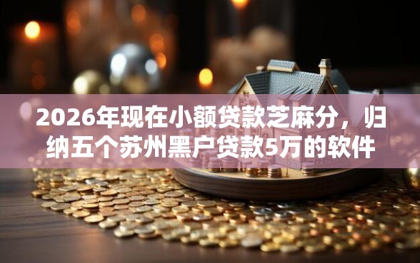 2026年现在小额贷款芝麻分，归纳五个苏州黑户贷款5万的软件