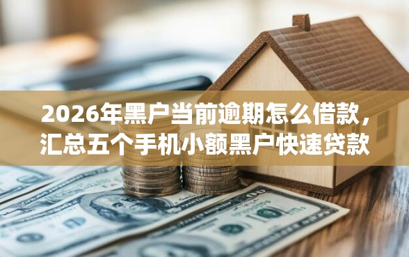 2026年黑户当前逾期怎么借款，汇总五个手机小额黑户快速贷款app