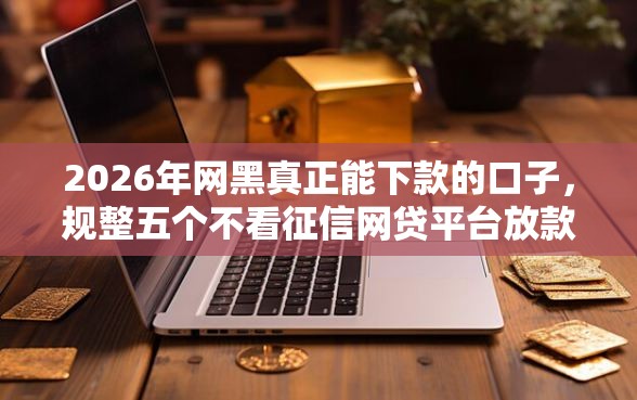 2026年网黑真正能下款的口子,规整五个不看征信网贷平台放款快的软件 2026年网黑真正能下款的口子,规整五个不看征信网贷平台放款快的软件