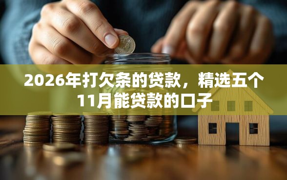 2026年打欠条的贷款，精选五个11月能贷款的口子