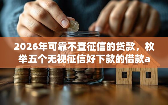 2026年可靠不查征信的贷款，枚举五个无视征信好下款的借款app