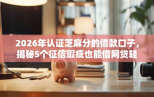 2026年认证芝麻分的借款口子，揭秘5个征信瑕疵也能借网贷轻松下款的平台