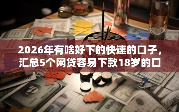 2026年有啥好下的快速的口子，汇总5个网贷容易下款18岁的口子