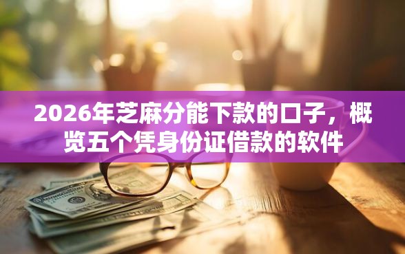 2026年芝麻分能下款的口子，概览五个凭身份证借款的软件