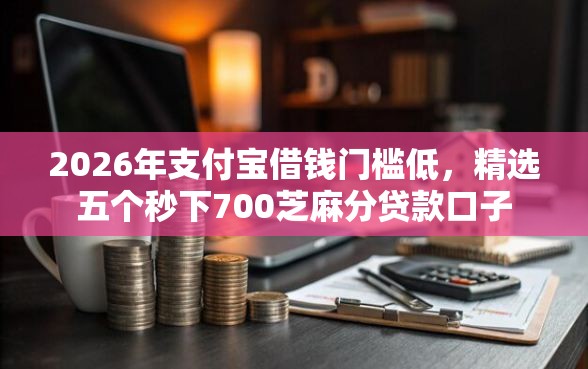 2026年支付宝借钱门槛低,精选五个秒下700芝麻分贷款口子 2026年支付宝借钱门槛低,精选五个秒下700芝麻分贷款口子