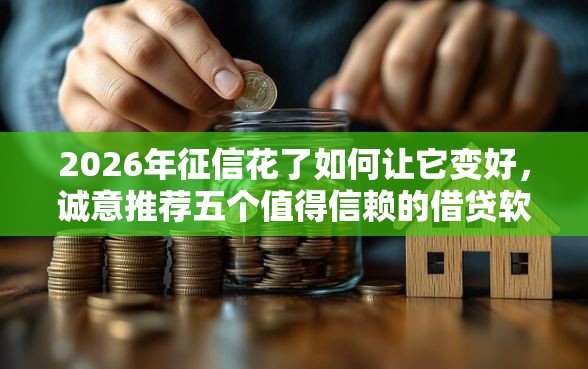 2026年征信花了如何让它变好，诚意推荐五个值得信赖的借贷软件