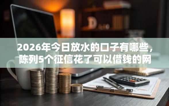 2026年今日放水的口子有哪些，陈列5个征信花了可以借钱的网贷平台