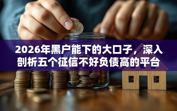 2026年黑户能下的大口子，深入剖析五个征信不好负债高的平台