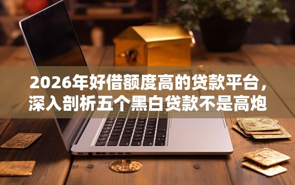 2026年好借额度高的贷款平台，深入剖析五个黑白贷款不是高炮的软件