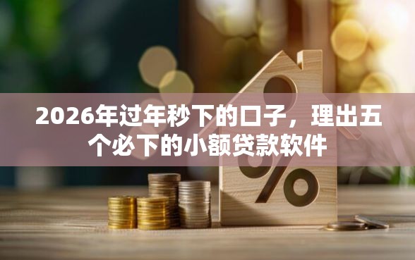 2026年过年秒下的口子,理出五个必下的小额贷款软件 2026年过年秒下的口子,理出五个必下的小额贷款软件