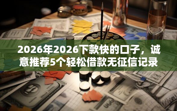 2026年2026下款快的口子，诚意推荐5个轻松借款无征信记录的平台