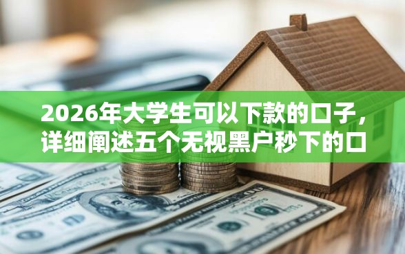 2026年大学生可以下款的口子，详细阐述五个无视黑户秒下的口子