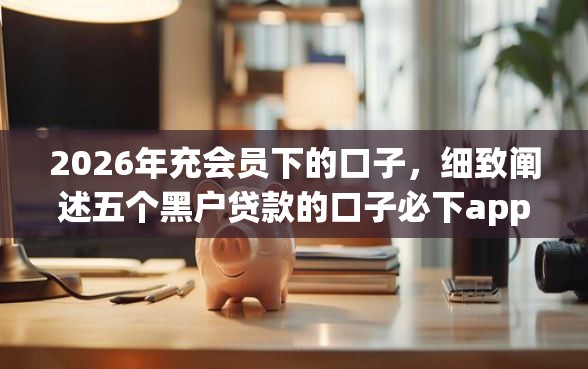 2026年充会员下的口子，细致阐述五个黑户贷款的口子必下app