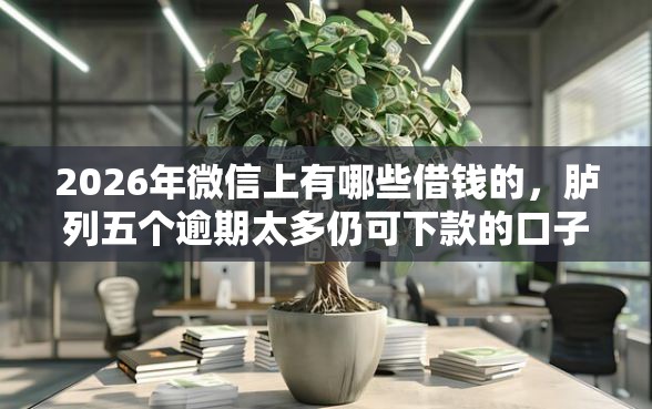 2026年微信上有哪些借钱的，胪列五个逾期太多仍可下款的口子